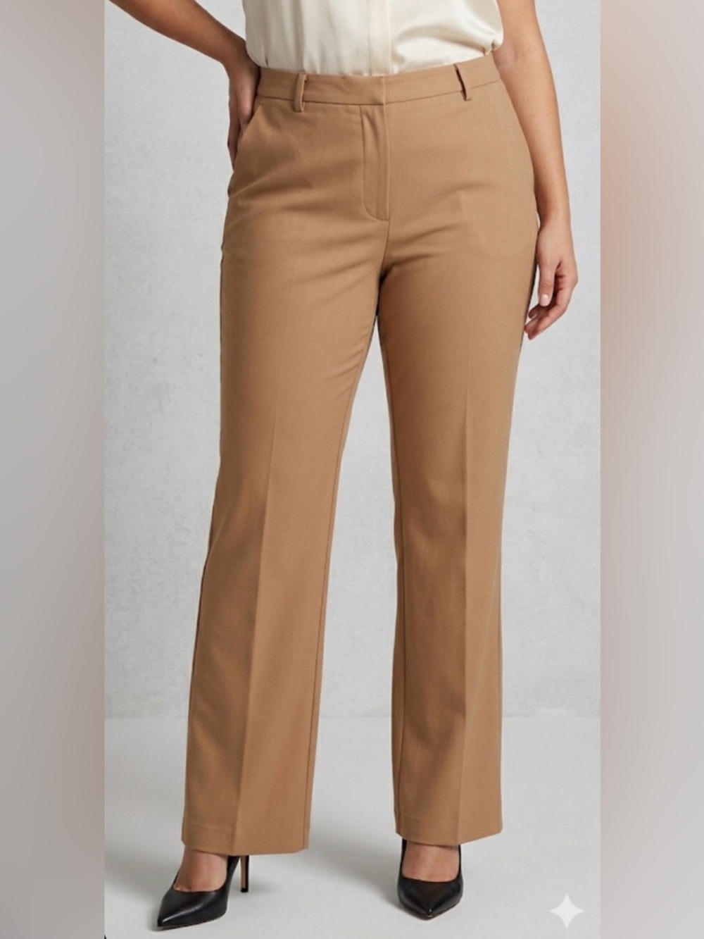 Woman’s Banana Republic Tailored Dress Pants in Tan